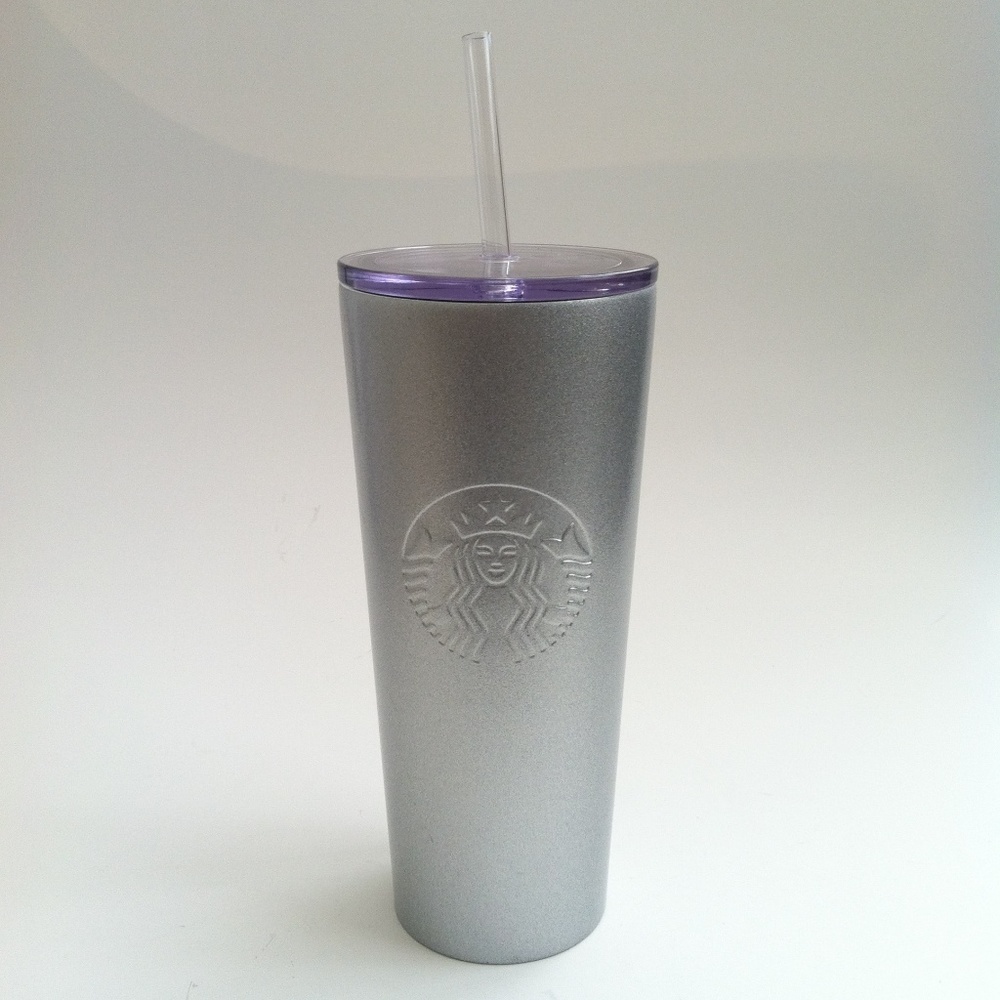 Starbucks Silver Stainless Steel Cold Tumbler 16oz